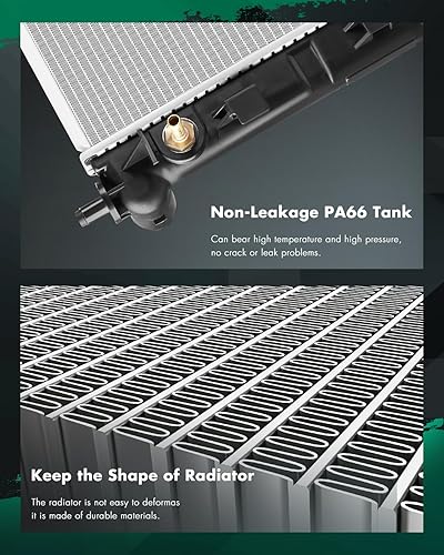 Miniatura 6 de SCITOO Conjunto de radiador de refrigerante del motor para Mazda MPV 2002 2003 2004 2005 2006 3.0L reemplazar 2768