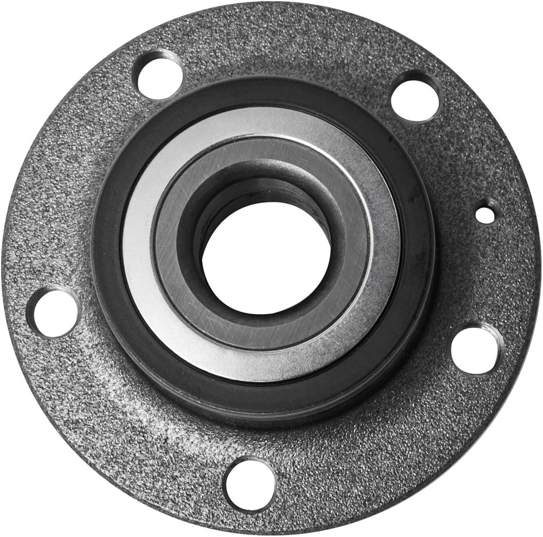 TUCAREST 512319 (Bearing ID 32mm;Fit FWD) Rear Wheel Bearing and Hub Assembly Fit for 12-19 Beetle w/1.8L/2.0L Turbo, 05-18 Jetta, 06-22 Passat, 09-17 Tiguan, 10-14 Golf /15-18 Q3 OE# 1T0598611