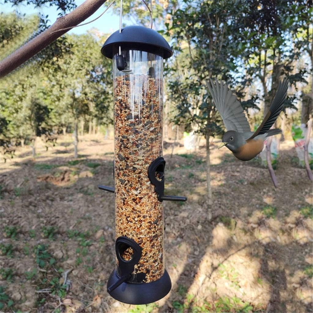 Hanging Wild Bird Feeder Bird Food Dispender Outdoor Garden Feeding Tool Outside Hanging
