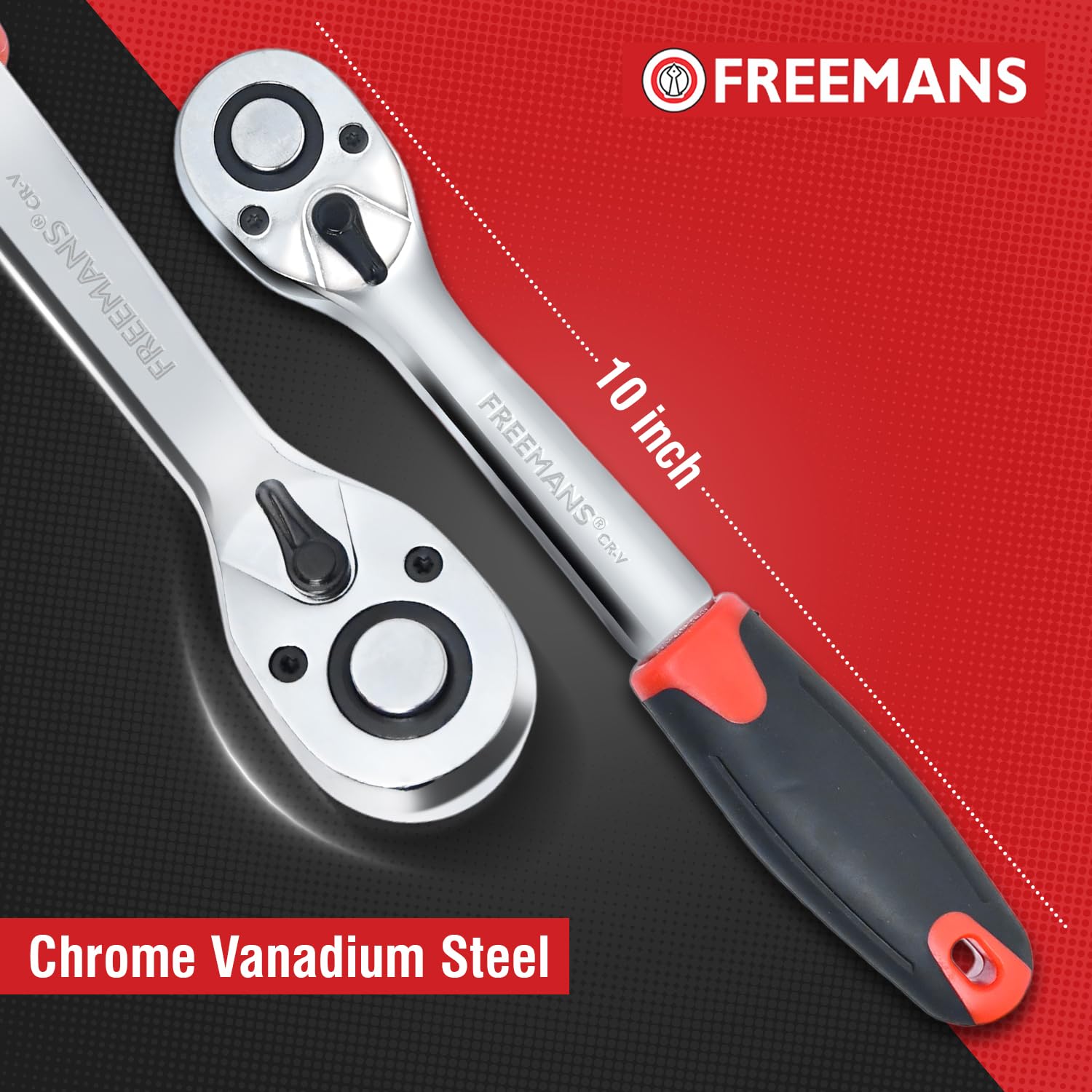 Freemans 1/2" Ratchet Wrench - Quick Release -5