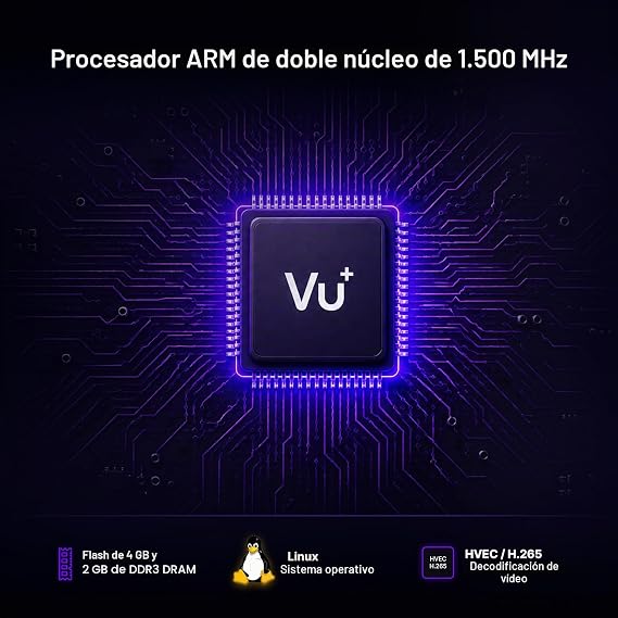 VU+ Zero 4K - Linux Receiver Color Black