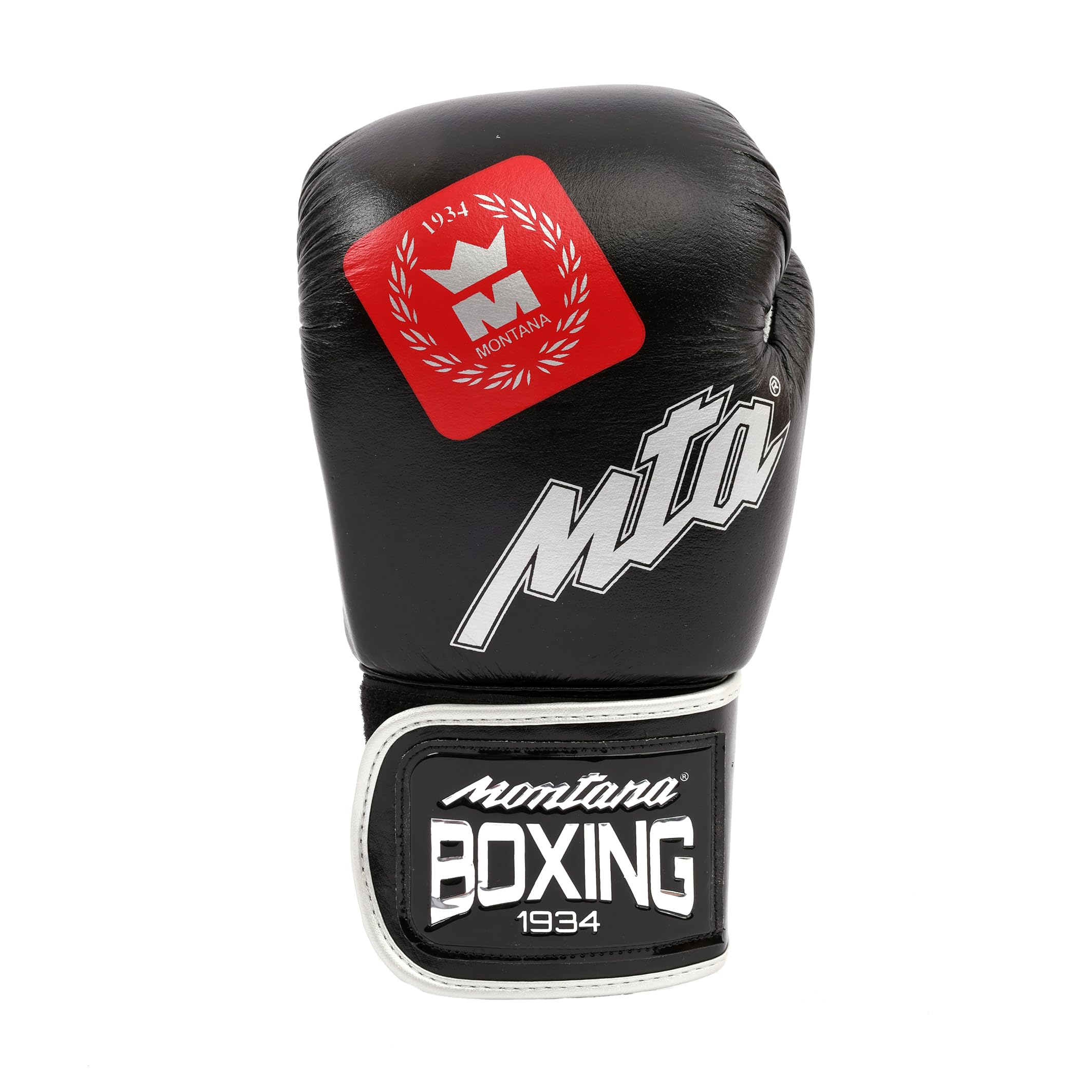 Montana Sparring Gants de Boxe Noir 18 oz