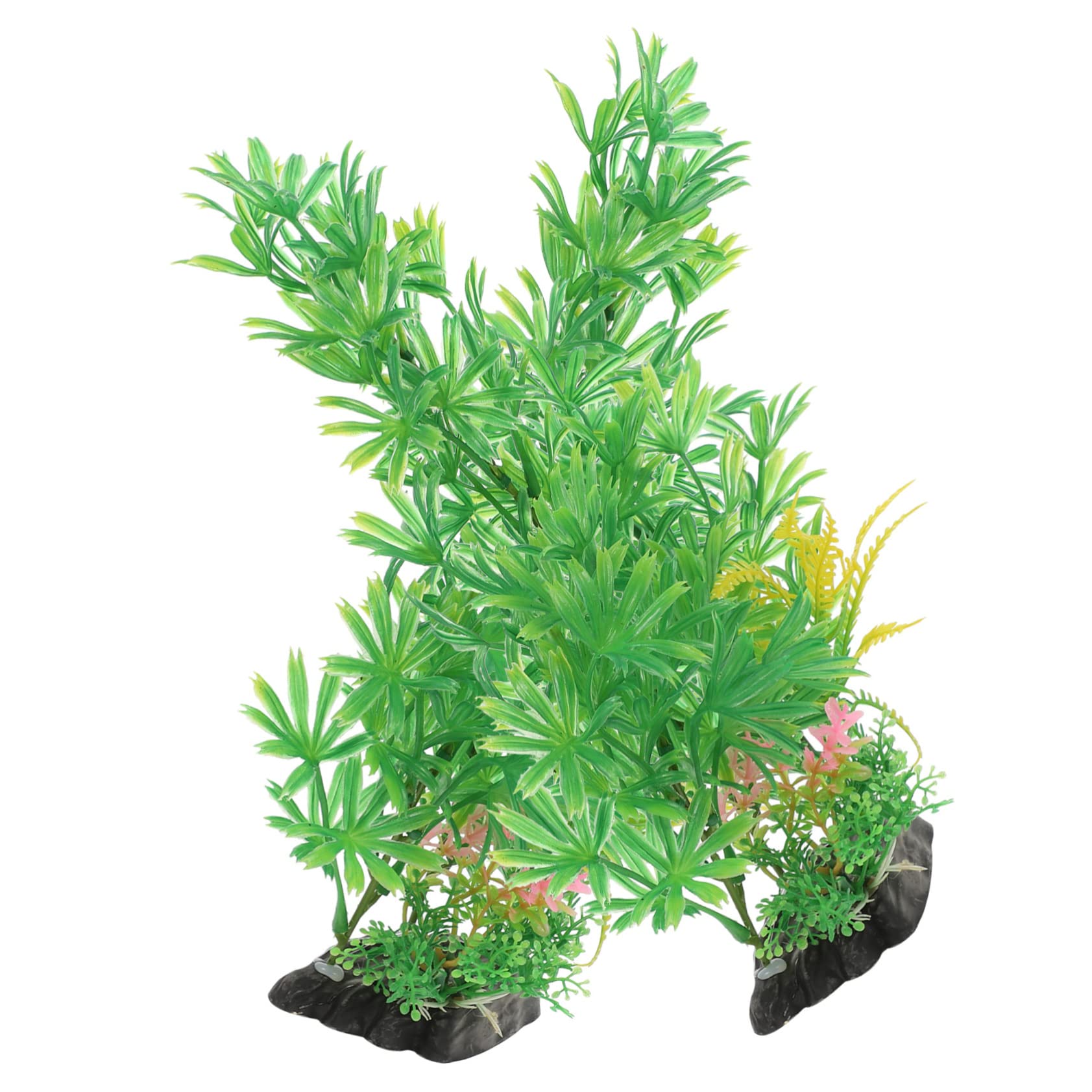 Sosoport 5 Sätze Aquarienlandschaft Wasserpflanzen Süßwasseraquarium Gefälschte Pflanzen Pflanzenaufhänger Drinnen Kleine Aquarienpflanzen Künstliche Aquarienpflanzen Plastik 2 Stück * 5