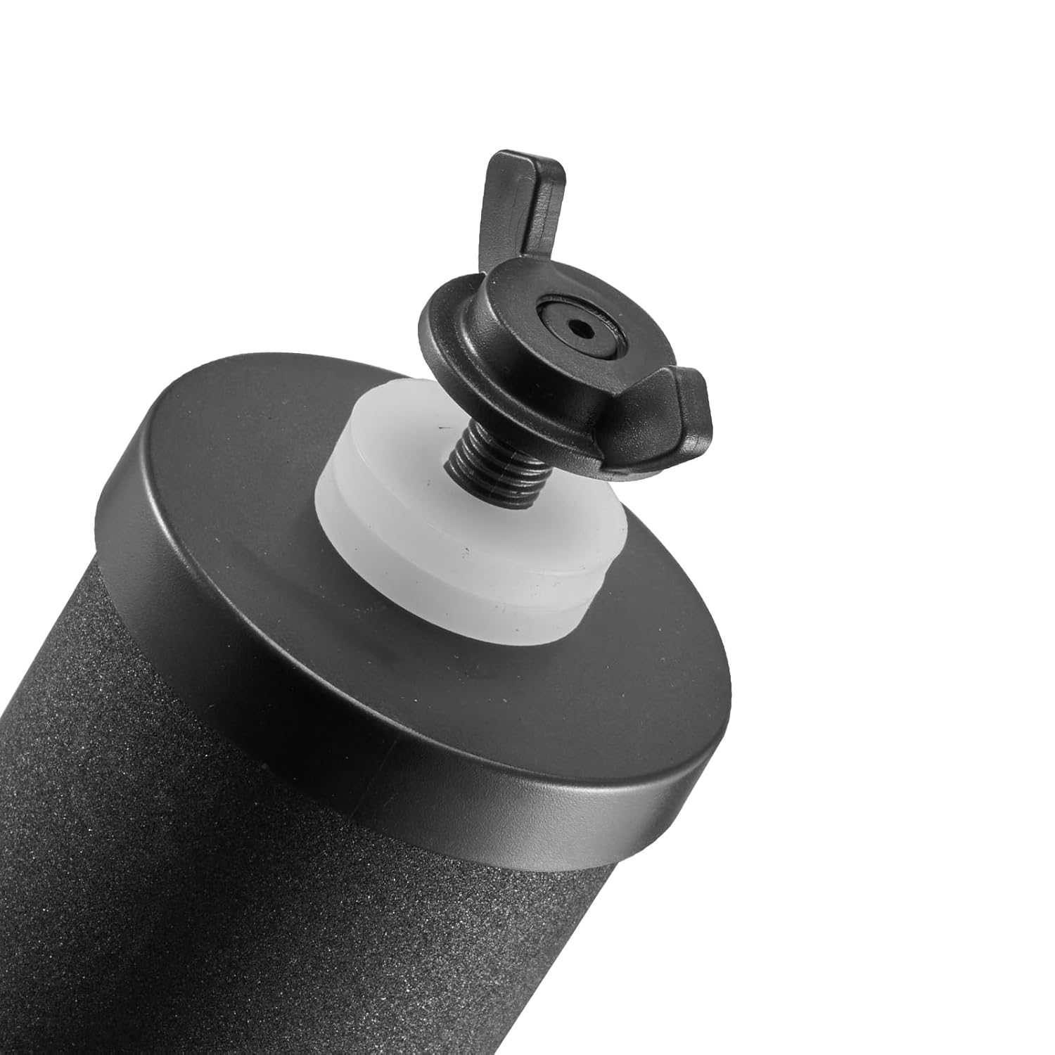 VEVOR Water Filters Replacement, 2 Pcs, Activated Carbon Water Filters, Three-Stage Filtration Purification, Easy to Replace, Work with Gravity Water Filter System, Compatible with Most Brands, Black