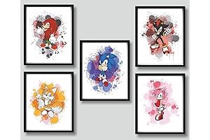 Enchanting Sonic Decor for Boys Room