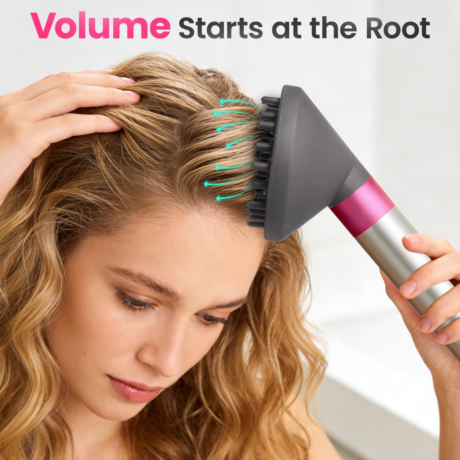 Verbesserter großer Diffusor-Aufsatz für Dyson Airwrap Styler HS01/HS05/HS08