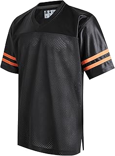 DEHANER Retro Classic Football Jerseys for Men Unisex Workout Dry-Fit Shirts Sports Uniforms Casual Tops