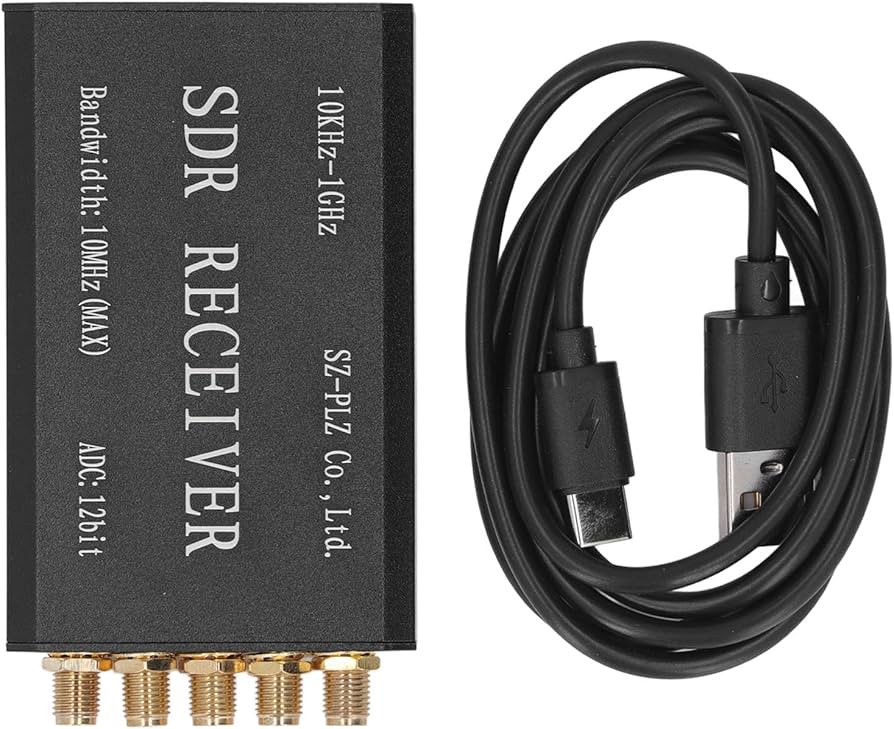 SDR受信機 10KHz~1GHz 5アンテナ接続 12ビット USB Amazon.co.jp: SDR レシーバー 10 KHz ～ 1 GHz 5 アンテナ接続 簡素化