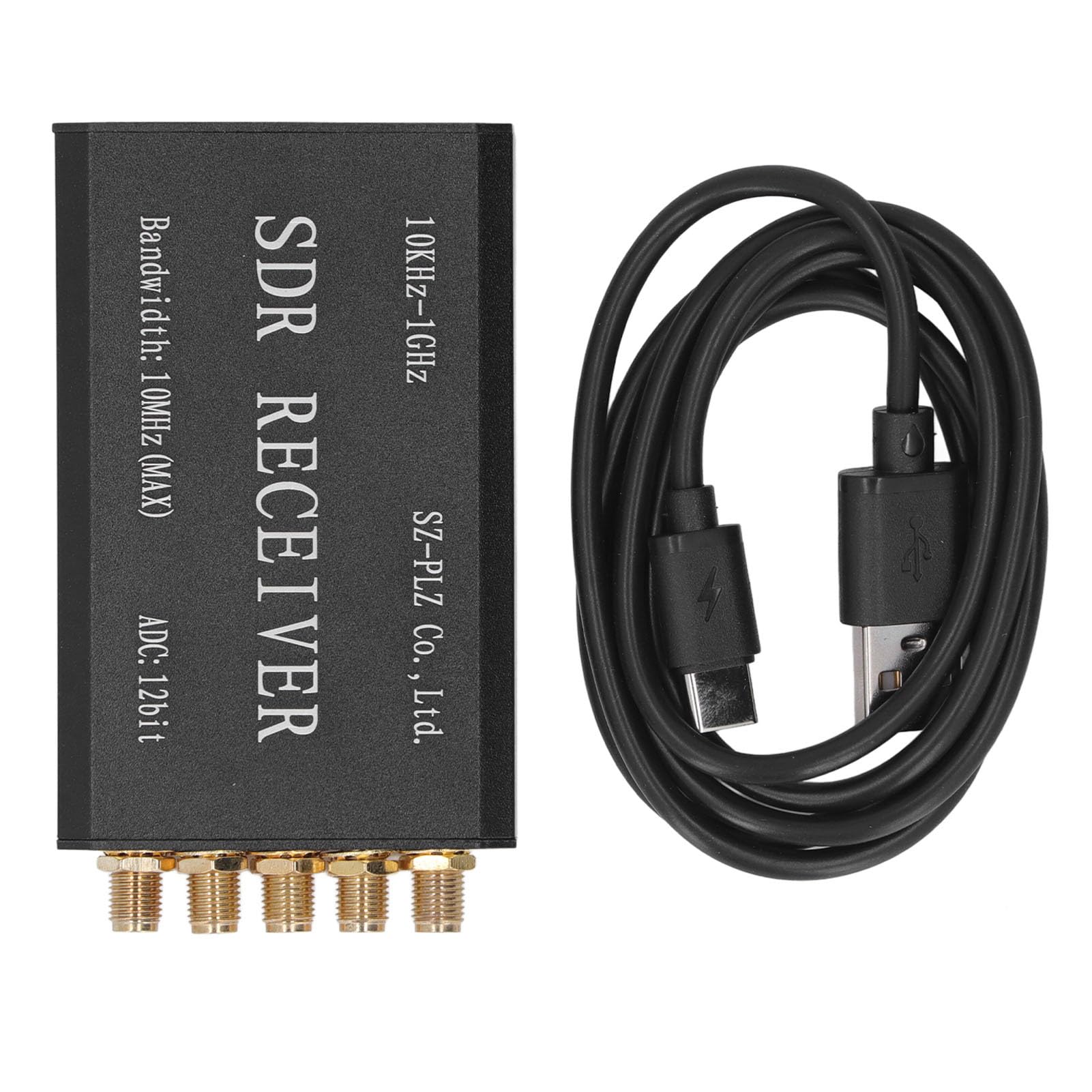 SDR受信機 10KHz~1GHz 5アンテナ接続 12ビット USB Amazon.co.jp: SDR レシーバー 10 KHz ~ 1 GHz 5 アンテナ接続