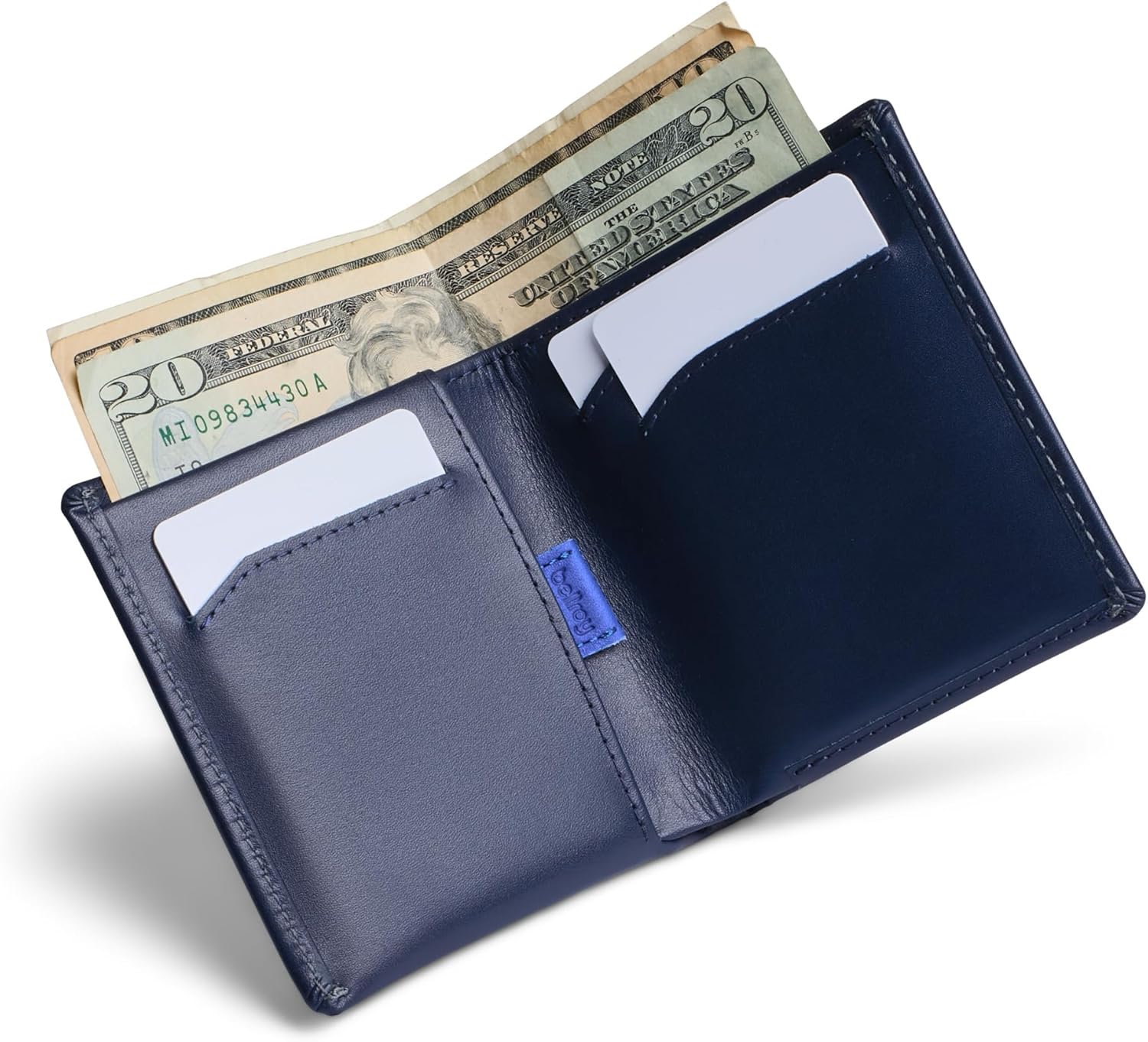 Bellroy Note Wallet (Slim Leather Bifold Design, RFID Blocking, Holds 4-11 Cards, Coin Pouch, Flat Note Section) - Image 4