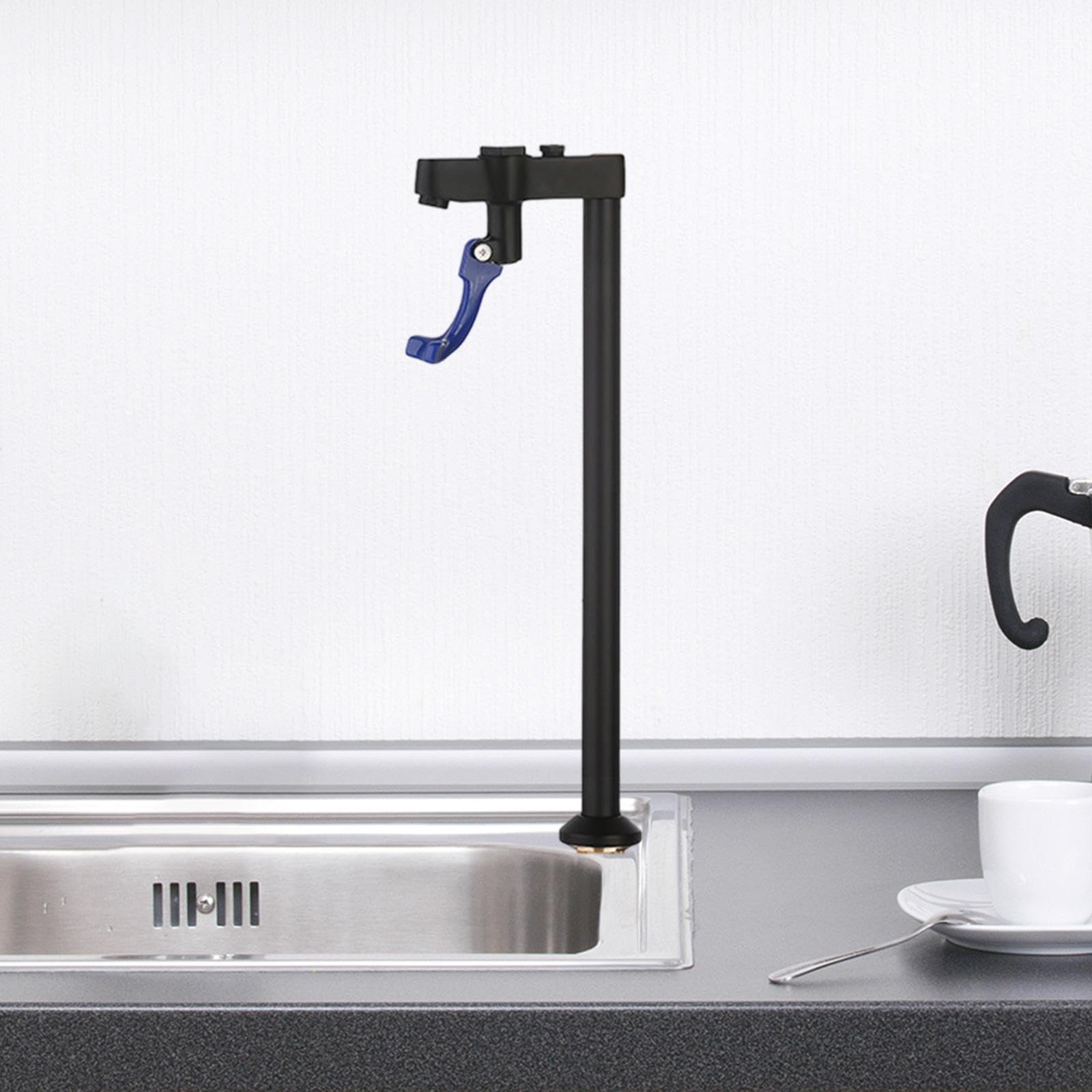 Glass Filler Faucet Glass Filling Water Station Deck Mount Kitchen Water Dispenser for Kitchens 37cm Black - Image 2