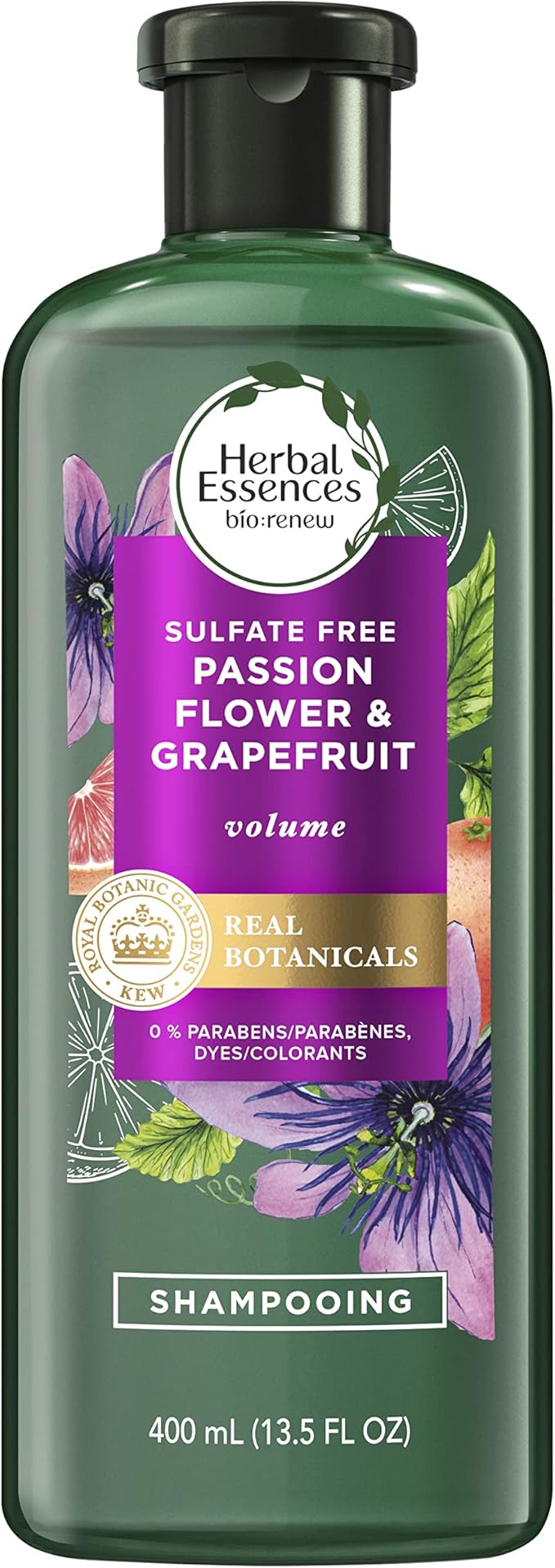 Herbal Essences Passion Flower & Grapefruit Shampoo, 13.5 fl oz/400 mL