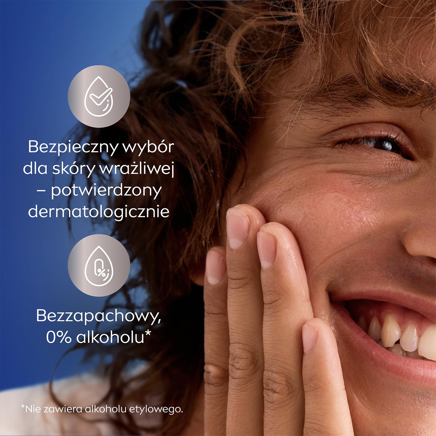 NIVEA MEN Sensitive krem nawilżający do twarzy męski – skóra wrażliwa, pantenol, witamina E – 50 ml