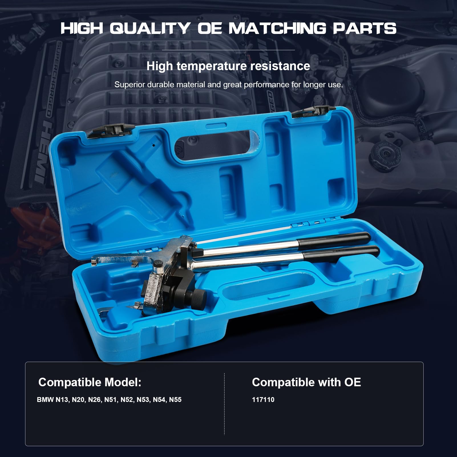 Strumenti per Installazione e Rimozione Molla di Pressione Valvola 117110 per N13 N20 N26 N51 N52 N53 N54 N55 Rimozione Molla Torsione Valvole Motore