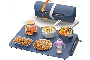 iTRUSOU Electric Heating Tray: Keep Your Food Piping Hot!