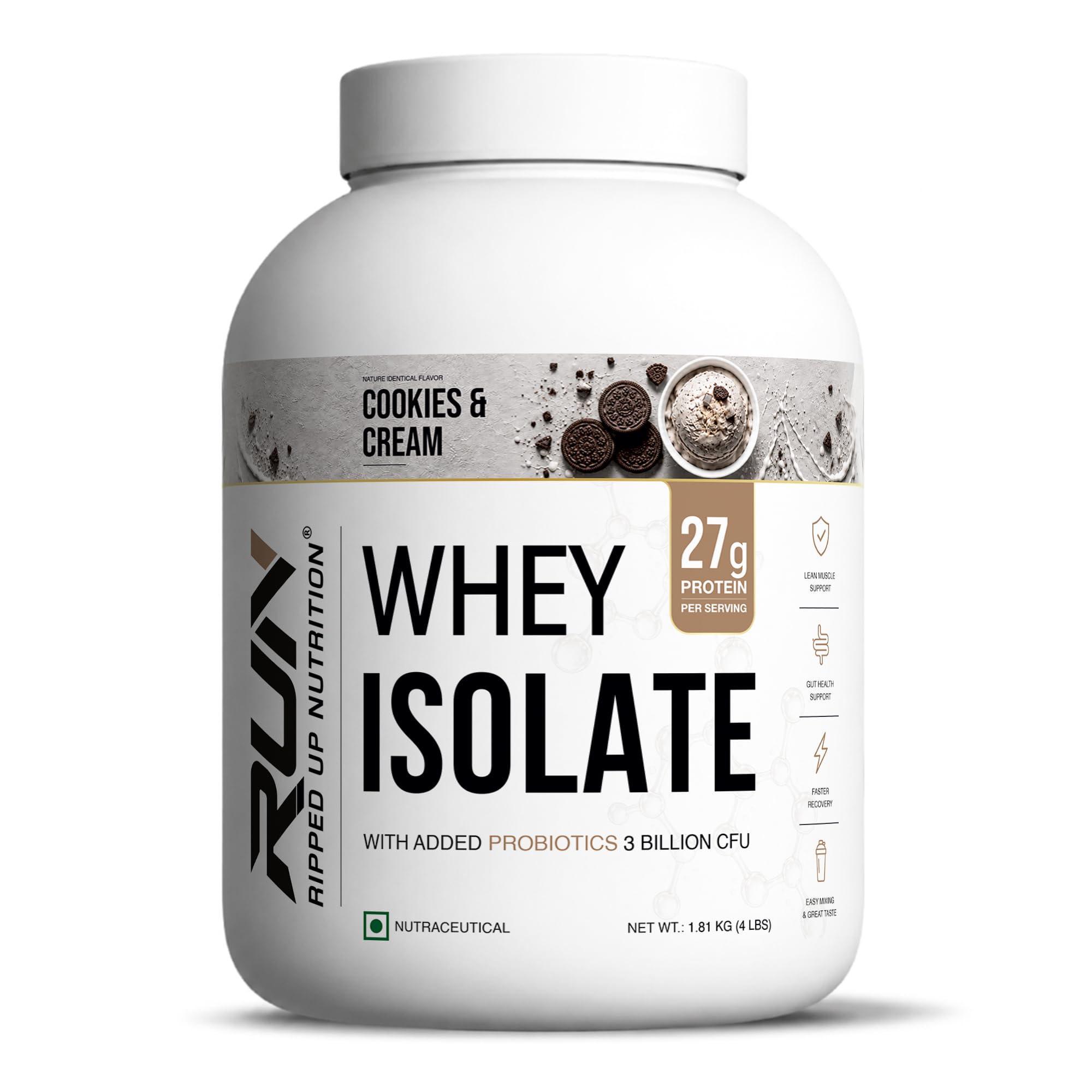 Ripped Up Nutrition Whey Protein Isolate | 27g Fast-Absorbing Protein/Scoop | Low Carb & Fat for Lean Muscle Growth | No Fillers or Maltodextrin | GMP Certified(Colombian Coffee, 907 Gm (2lbs)) — Amazon image 14