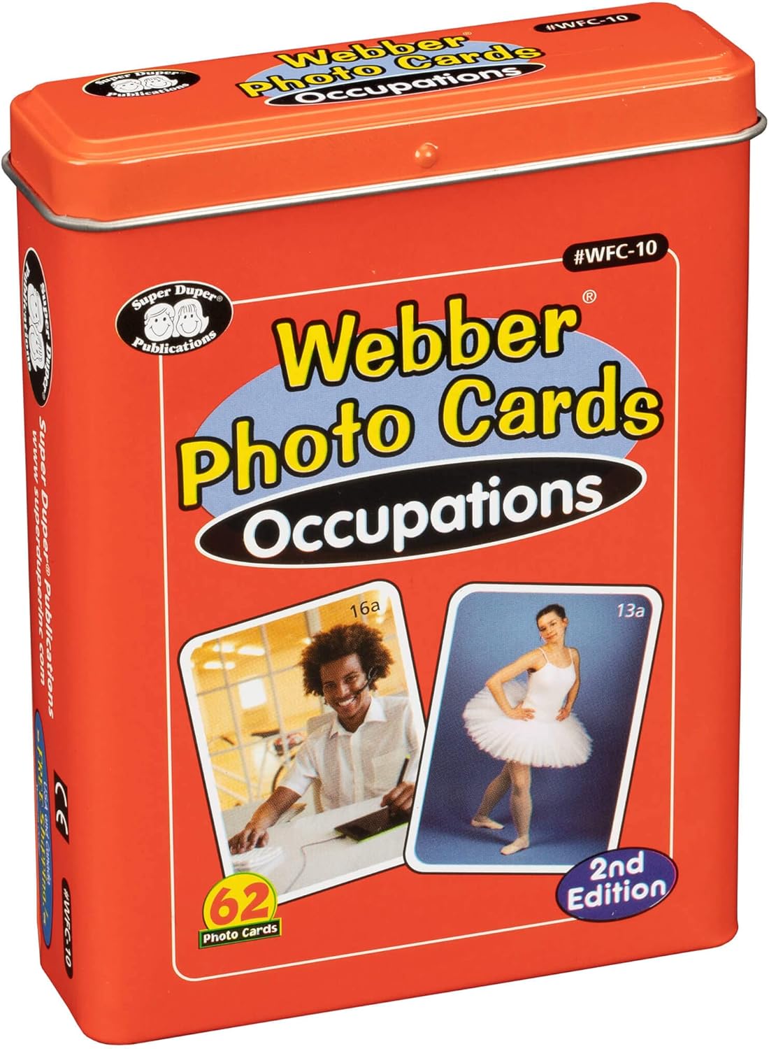 Super Duper Publications ber® Occupations Careers Photo Flash Card Deck 3rd
