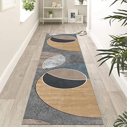 Miniatura 1 de Alfombra de pasillo para pasillo, alfombra larga con respaldo antideslizante, tapete antideslizante de cocina de 39.4 in/4.9 ft/6.6 ft/8.2 ft/118.1