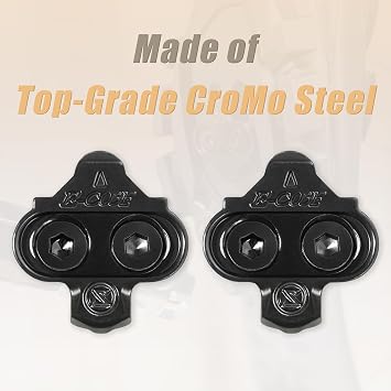 CyclingDeal Bike Cleats Compatible w/Shimano MTB SPD Pedals SM-SH51 & SM-SH56 | Single & Multi Release SPD Cleats for Cycling Shoes for Indoor Cycling Spinning & Plates for Mountain MTB Bicycle Shoes