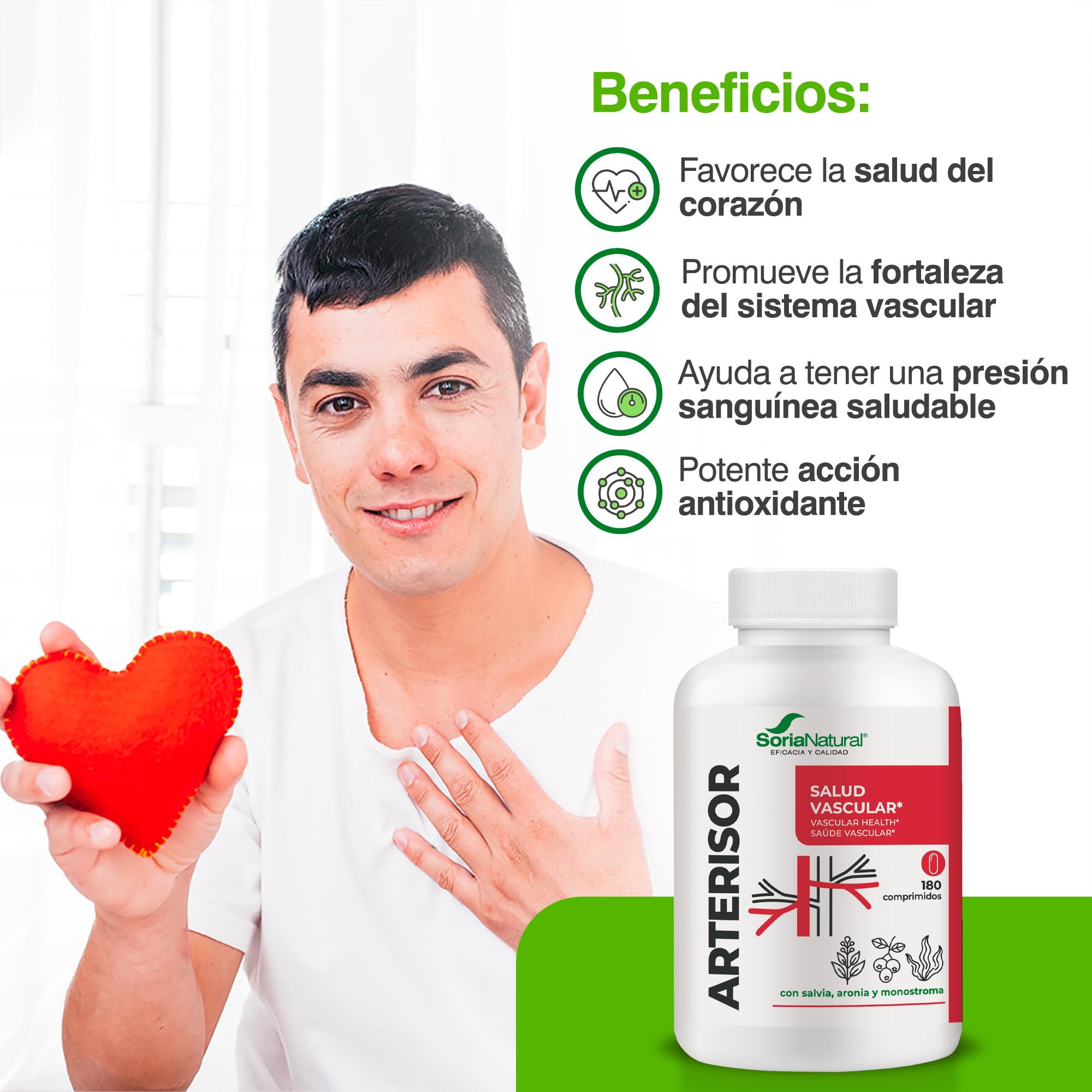 SORIANATURAL Arterisor tabletki 180 szt