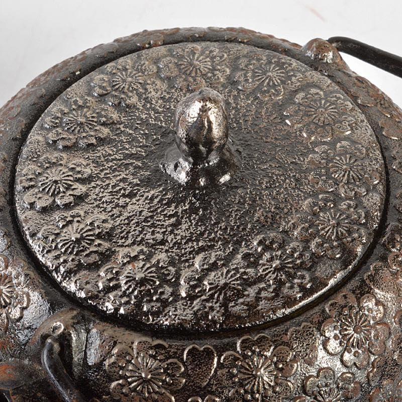 Amazon | ノーブランド品南部鉄器照光堂造桜文砂鉄急須共箱DR6745