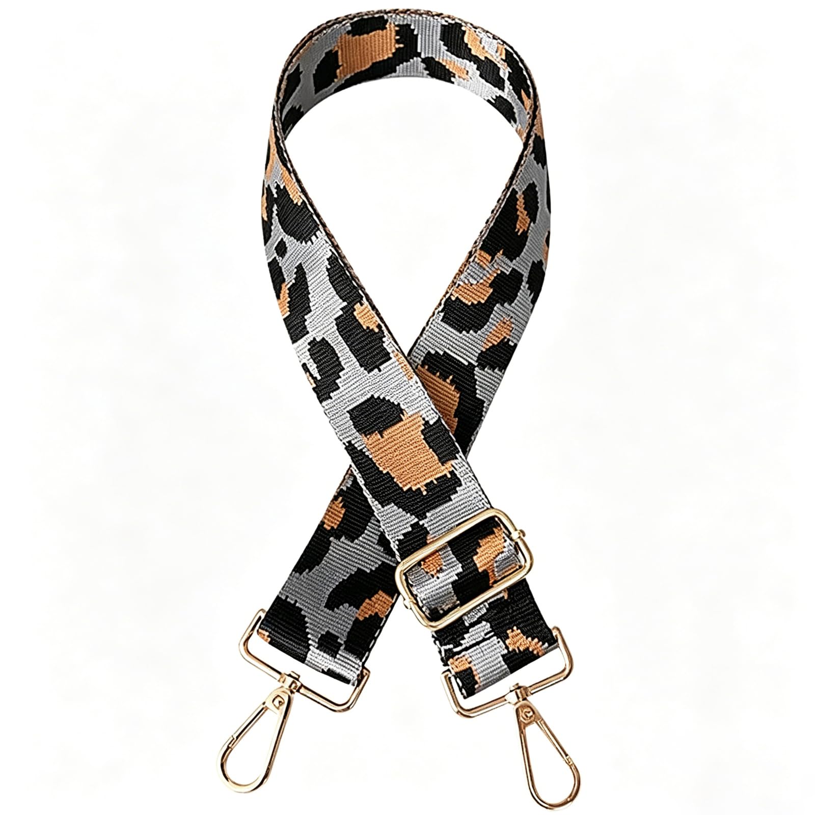 Bag Strap, Bag Chain, Bag Belt Strap, Adjustable Shoulder Strap for Crossbody Bags, Replacement Straps for Bags, Fashion Leopard Print Design for Daily Use and DIY Bag Customization-image-38