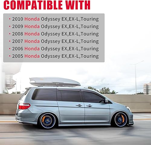 Miniatura 2 de Sliding Door Roller 1 pair for 2005-2010 Honda Odyssey EX EX-L Touring,Power Slide Door Roller Assembly Replace # Left 72561-SHJ-A21, 924-128. Right