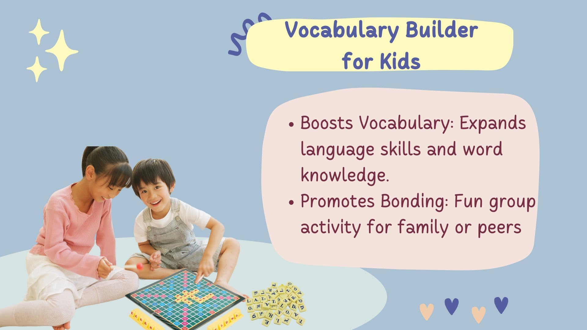 BKDT Marketing Crossword English Word Puzzle Game for Kids - Vocabulary Builder for Kids -Crossword — Amazon image 7
