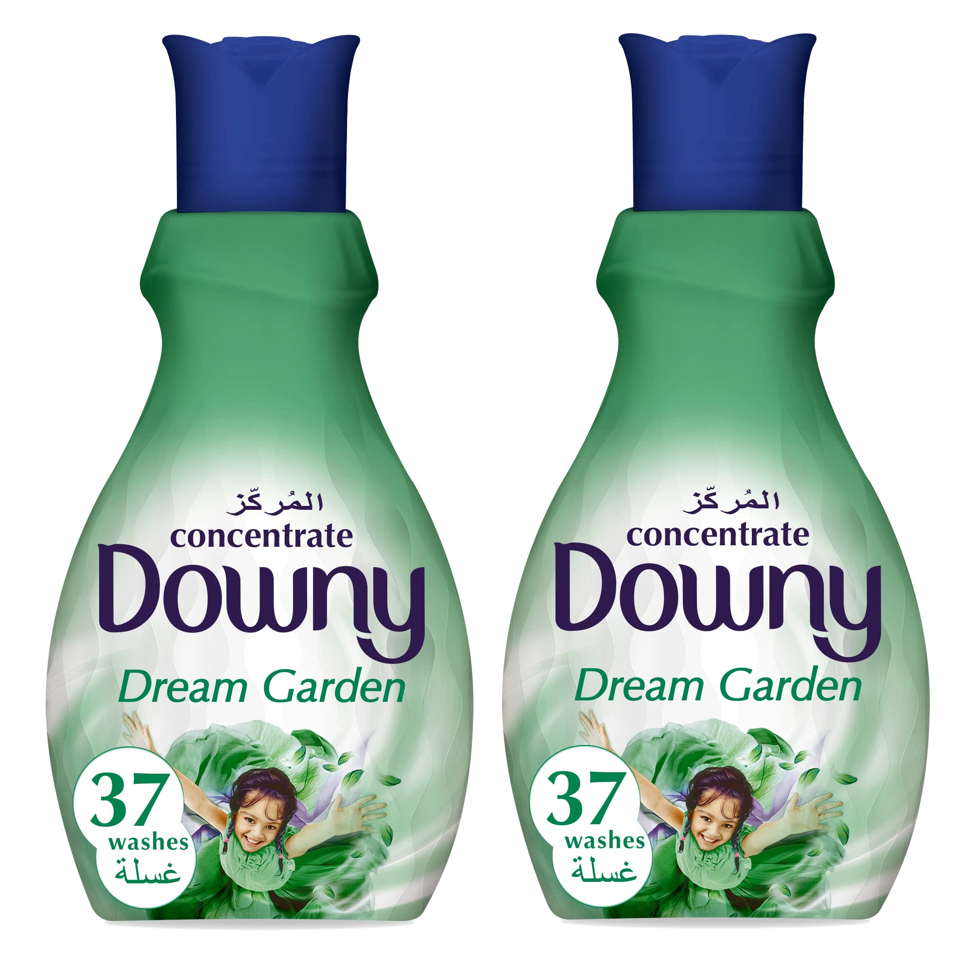 Downy Concentrate Fabric Softener Dream Garden 1.5L Dual Pack