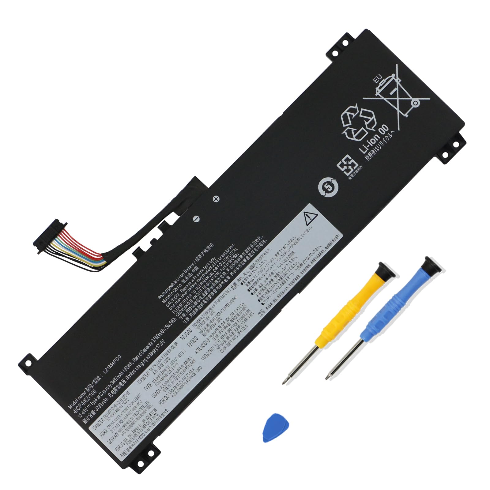 Amazon.com: L21M4PC0 60Wh Laptop Battery for Lenovo IdeaPad Gaming