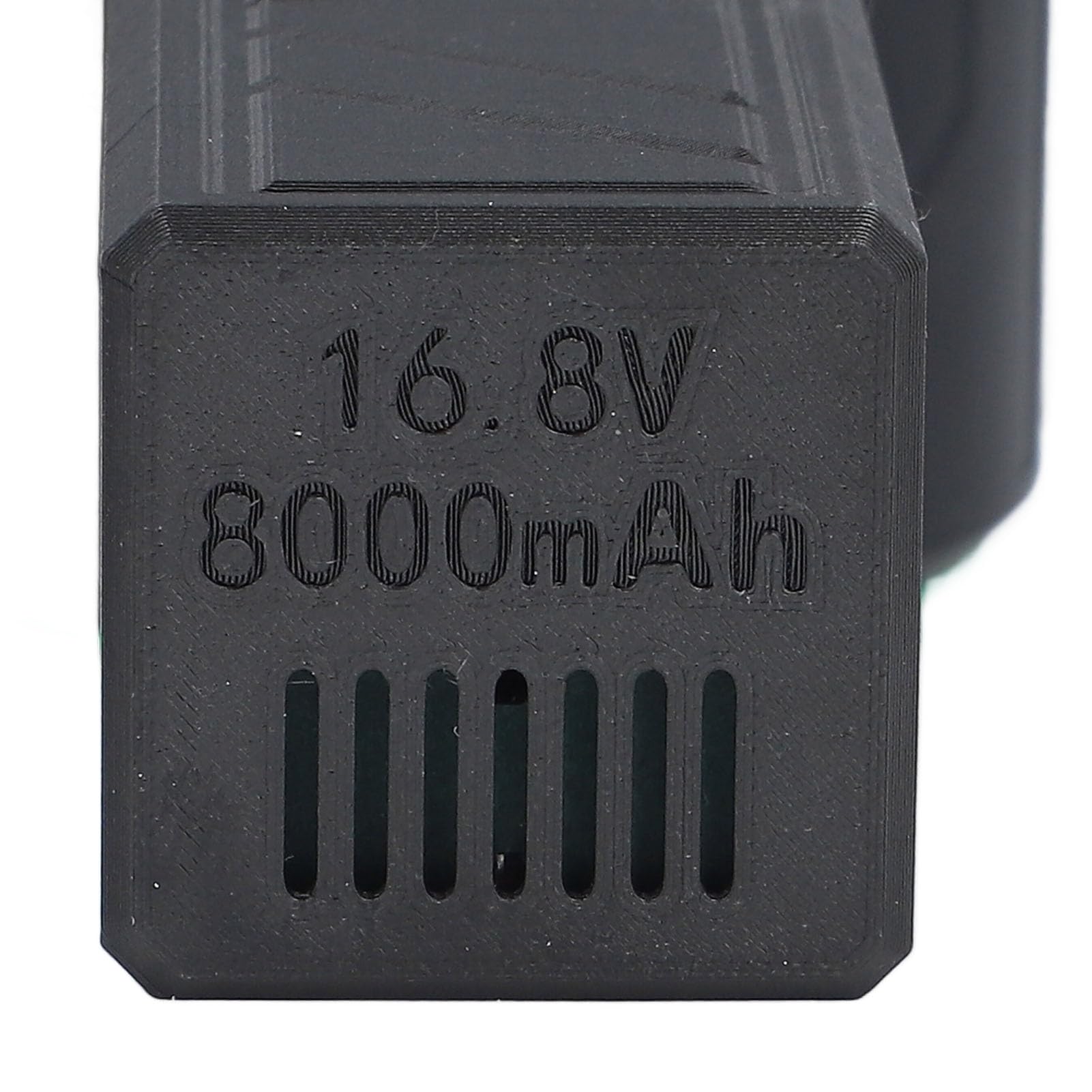 Secador de chorro para eliminación de polvo y desechos: soplador de aire portátil para limpieza industrial, con motor sin escobillas de 64 mm de empuje de 1400 g, batería de 8000