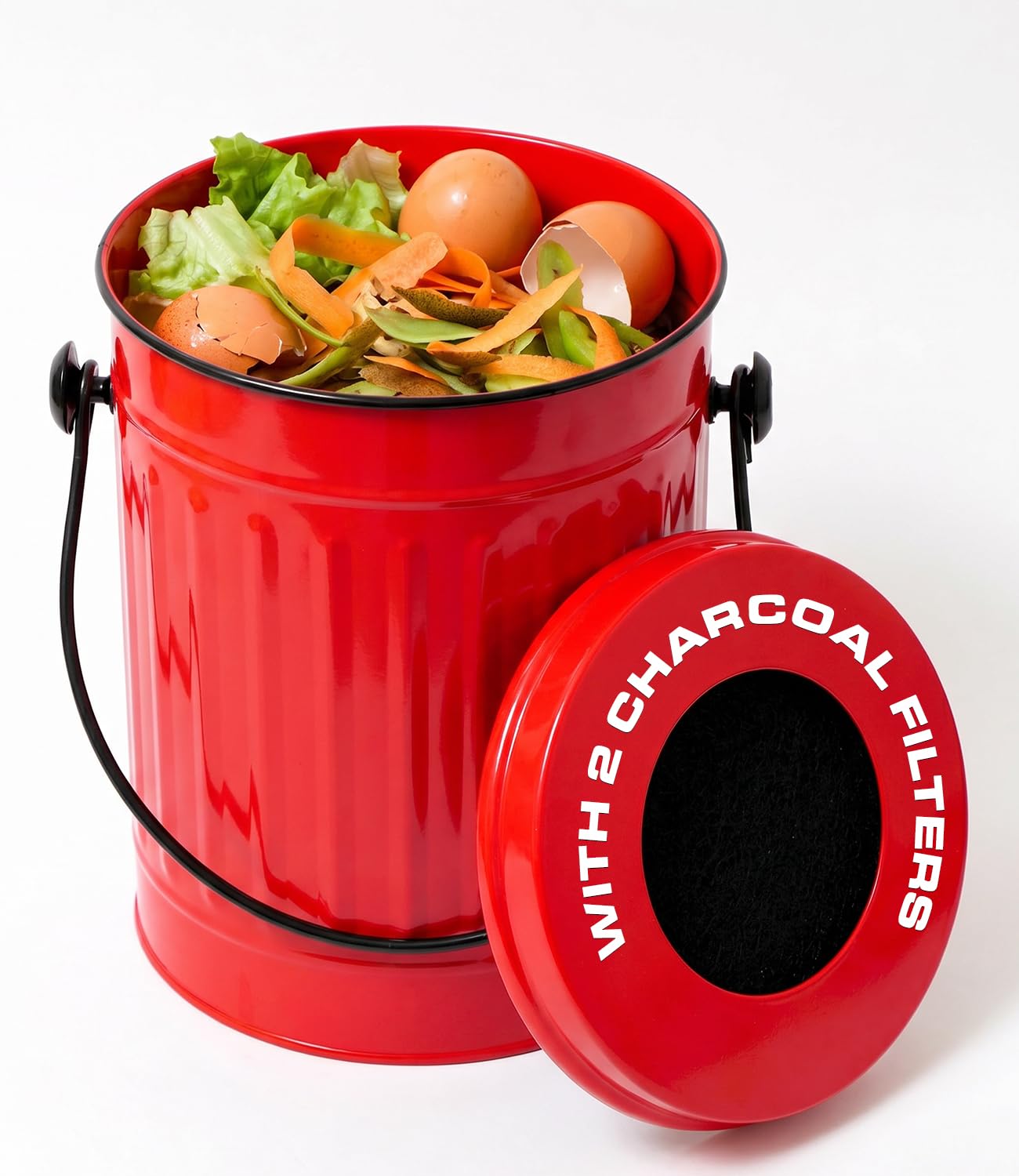 Plexon Countertop Compost Bin 1.5 Gallon