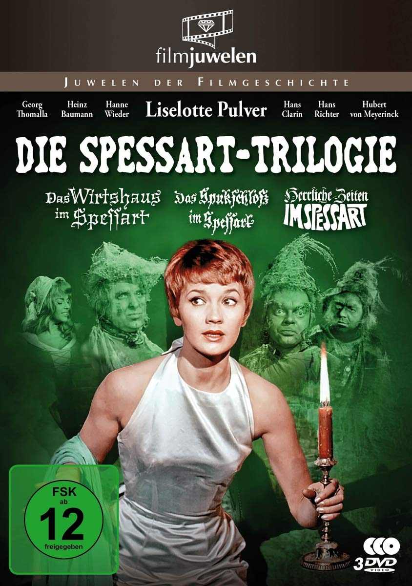 Trilogía de Spessart en DVD tres comedias clásicas alemanas con Lilo Pulver