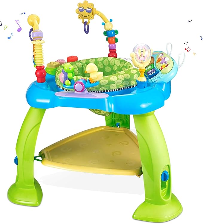 Eastsun Baby Jumperoo Activity Jumper Bouncer with 6 Interactive Toys