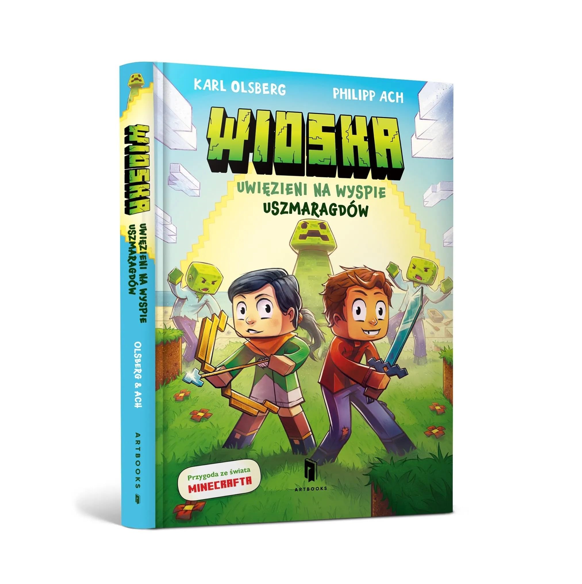 Wioska. Uwięzieni na Wyspie Szmaragdów: (MINECRAFT с.1)
