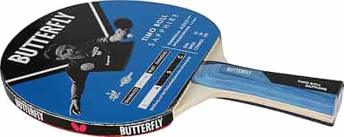 Racchetta Ping Pong Butterfly Timo Boll Carbon - Rivestimento Wakaba ITTF Per Competizioni