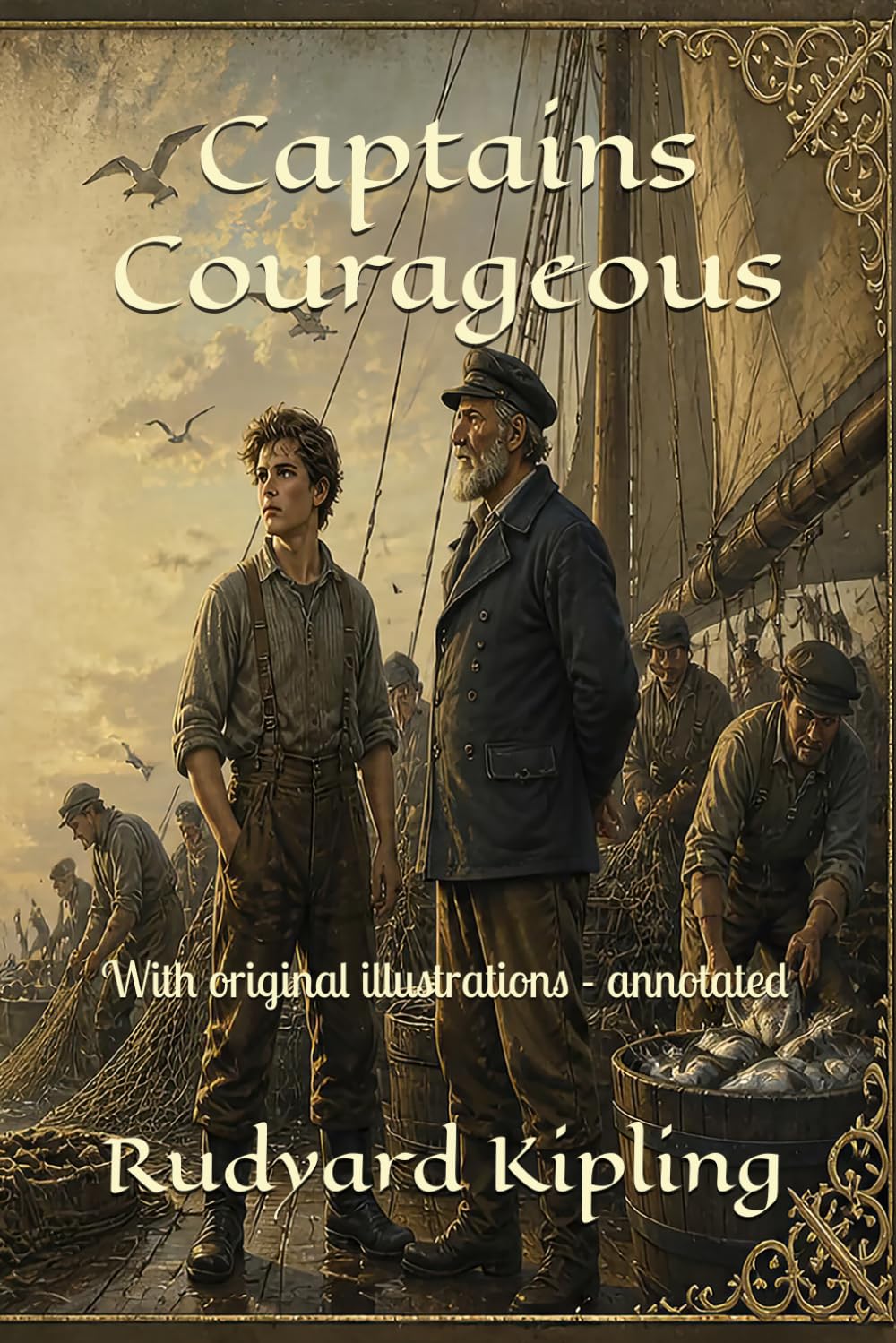 Captains Courageous: With original illustrations - annotated