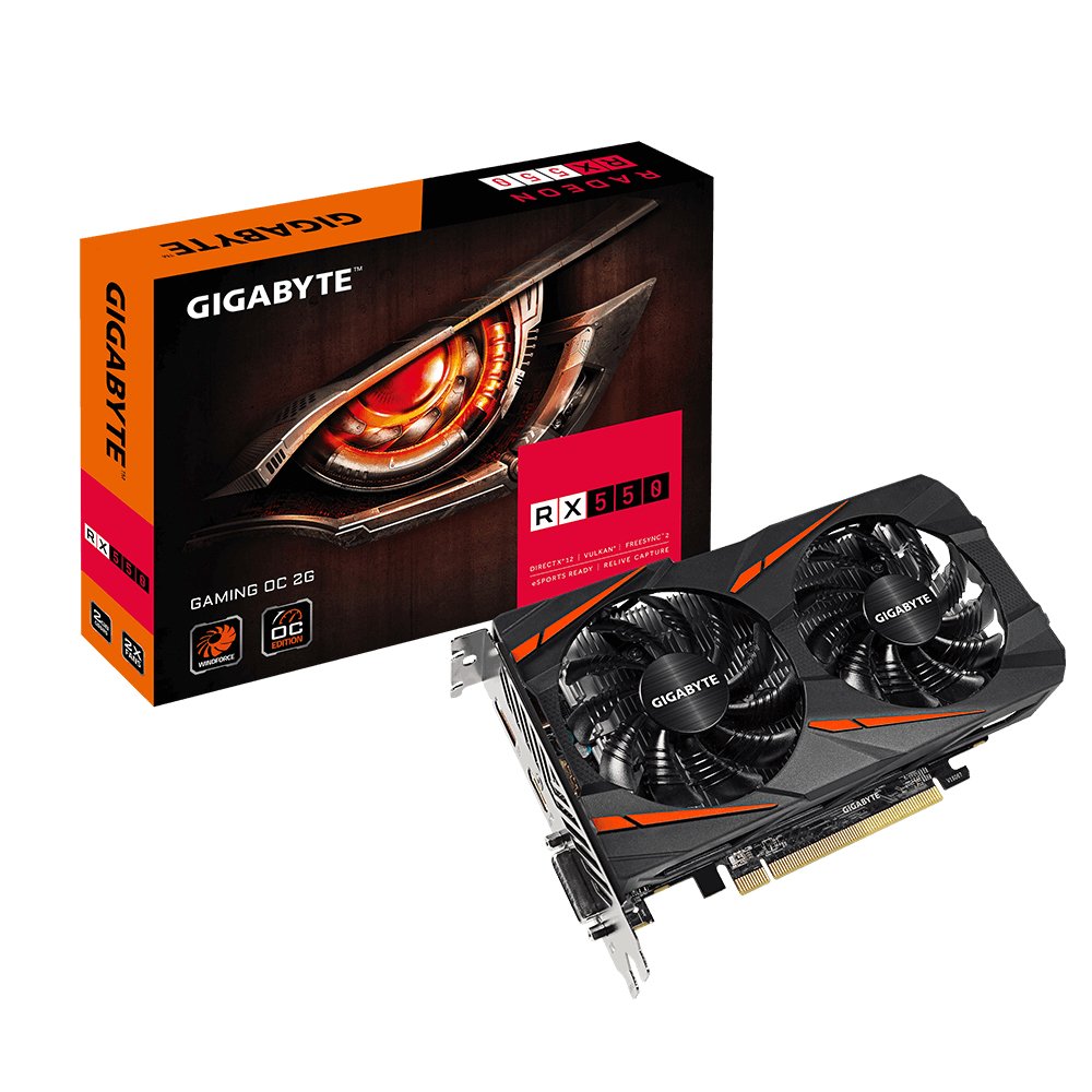 Gigabyte Radeon Rx 550 Gaming Oc Gb Gddr5 Dp Desertcart Seychelles