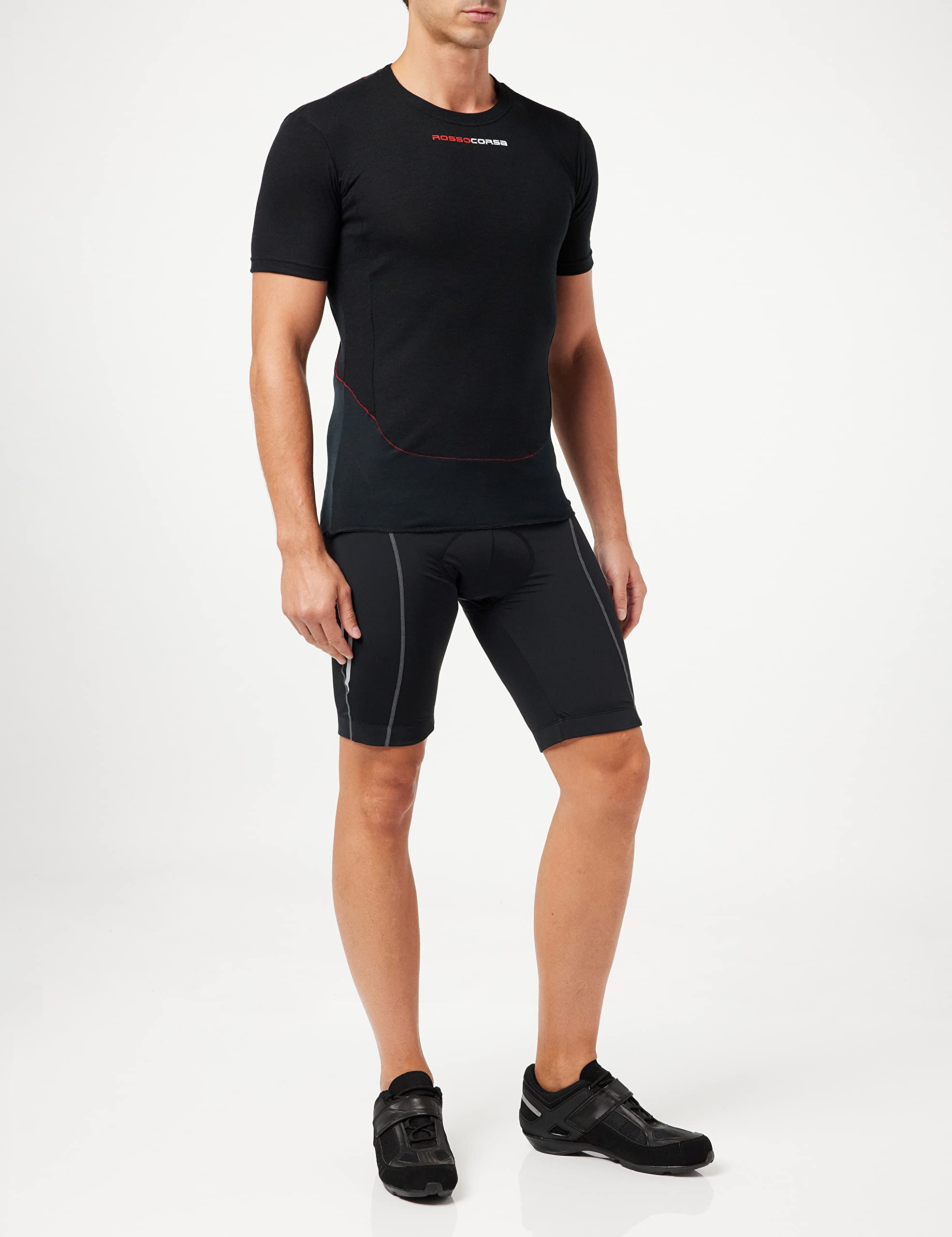 Castelli Prosecco Tech Short-Sleeve Base Layer - Men's Black, L