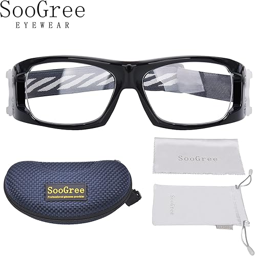 Miniatura 8 de SooGree Gafas deportivas para niños gafas protectoras para exteriores gafas de seguridad para los ojos reemplazables a lentes graduados