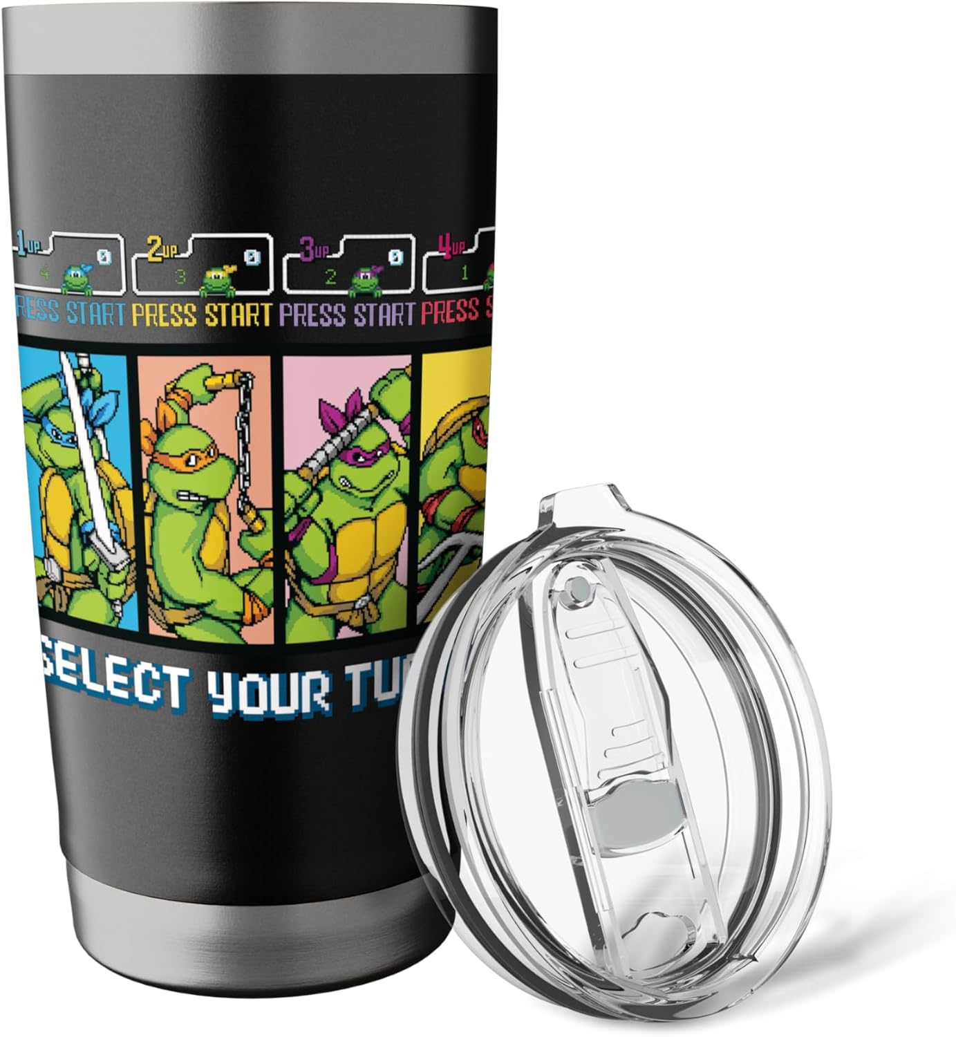 Teenage Mutant Ninja Turtles Select Your Turtles Stainless Steel Insulated Tumbler - Image 5