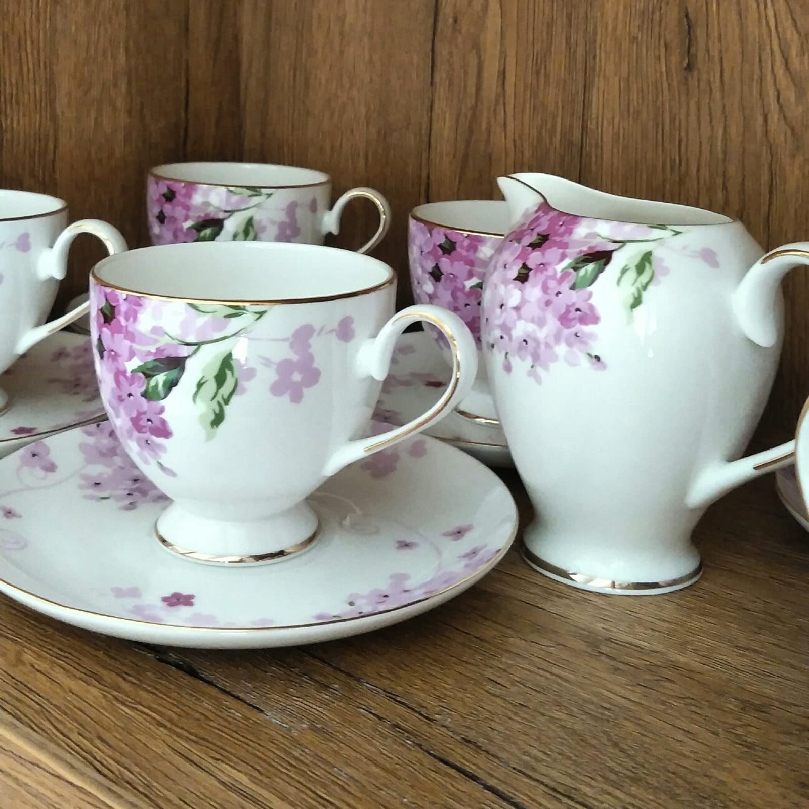 Zestawy Do Herbaty Dla Dorosłych Zestaw Filiżanek Do Kawy Na Popołudniową Herbatę Zestaw Porcelanowych Filiżanek I Spodków Zestaw Filiżanek Z Porcelany Kostnej