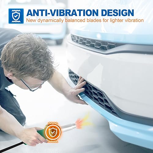 Miniatura 8 de Iglobalbuy Soldador de soldadura de plástico de aire caliente de 110 V 1600 W, pistola de soldadura de calefacción de PVC TPO de vinilo de aire