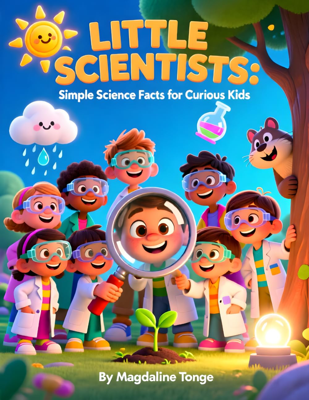 LITTLE SCIENTISTS: Simple Science Facts for Curious Kids: science facts for kids, STEM learning for children, simple science book, science for ... STEM activities, beginner science concepts