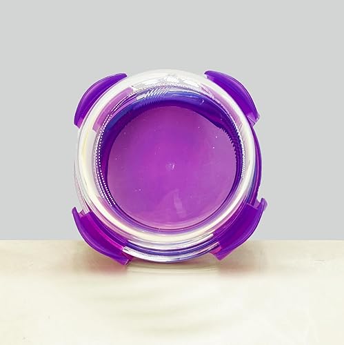 Miniatura 4 de ARSUK Recipientes pequeños de vidrio para alimentos con tapas (paquete de 6, 7.7 onzas líquidas), recipientes redondos para control de porciones,