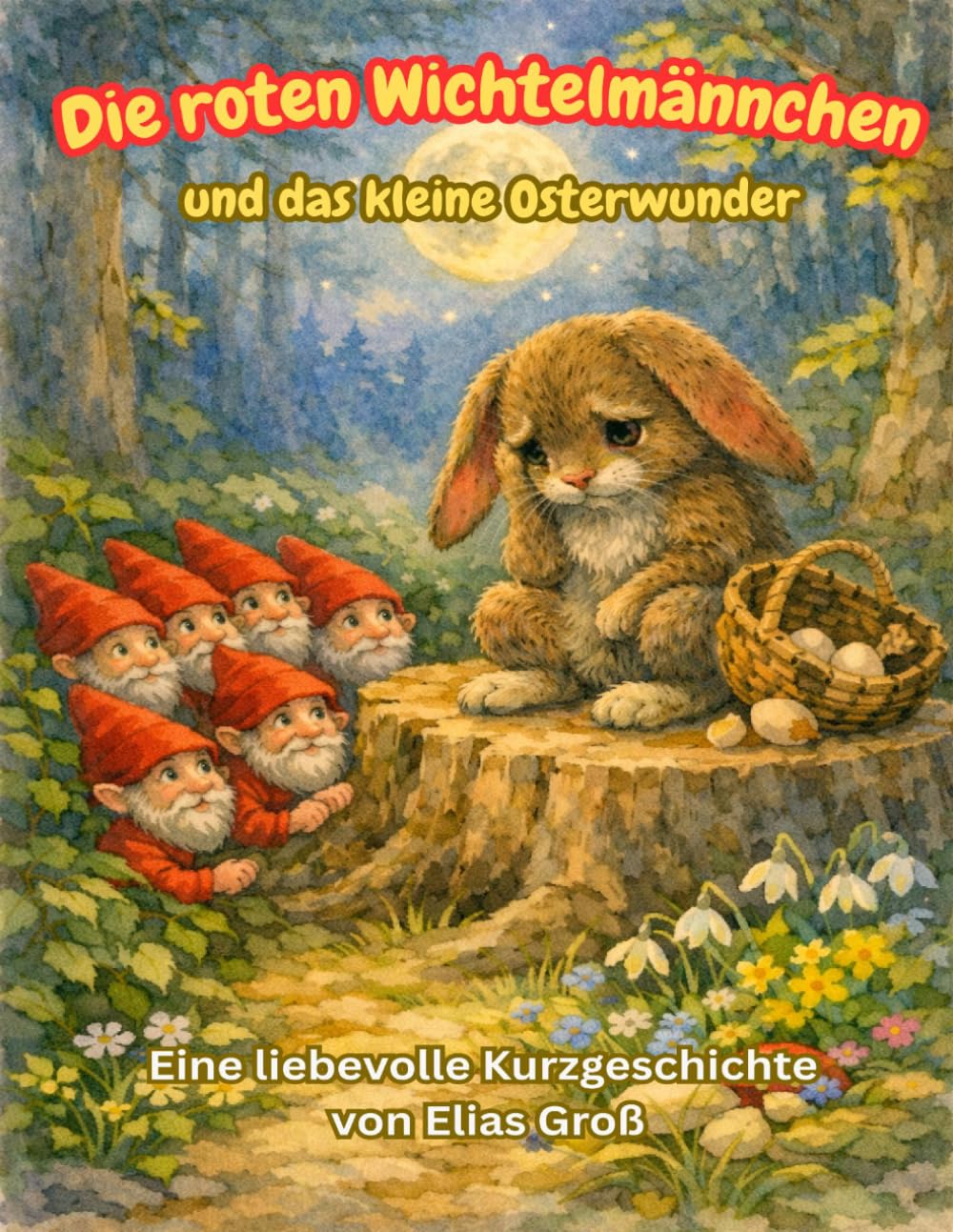 Die roten Wichtelmännchen und das kleine Osterwunder: Eine liebevolle Kurzgeschichte von Elias Groß