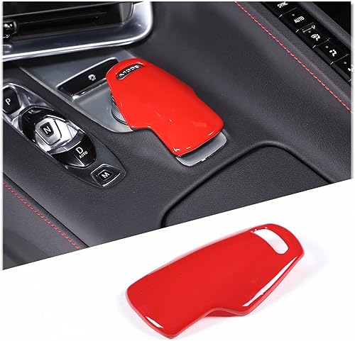Cubierta protectora de botón para motor de automóvil para Chevrolet C8 Corvette Accessories Stingray Z06 2020-2023 (rojo UV)