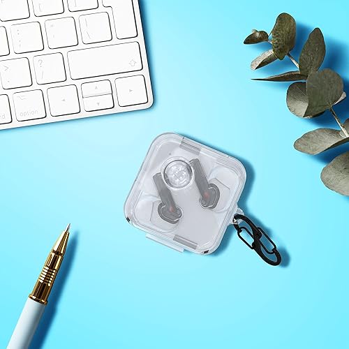 Miniatura 3 de kwmobile Funda compatible con Nothing Ear (2) - Funda de silicona para auriculares - Transparente