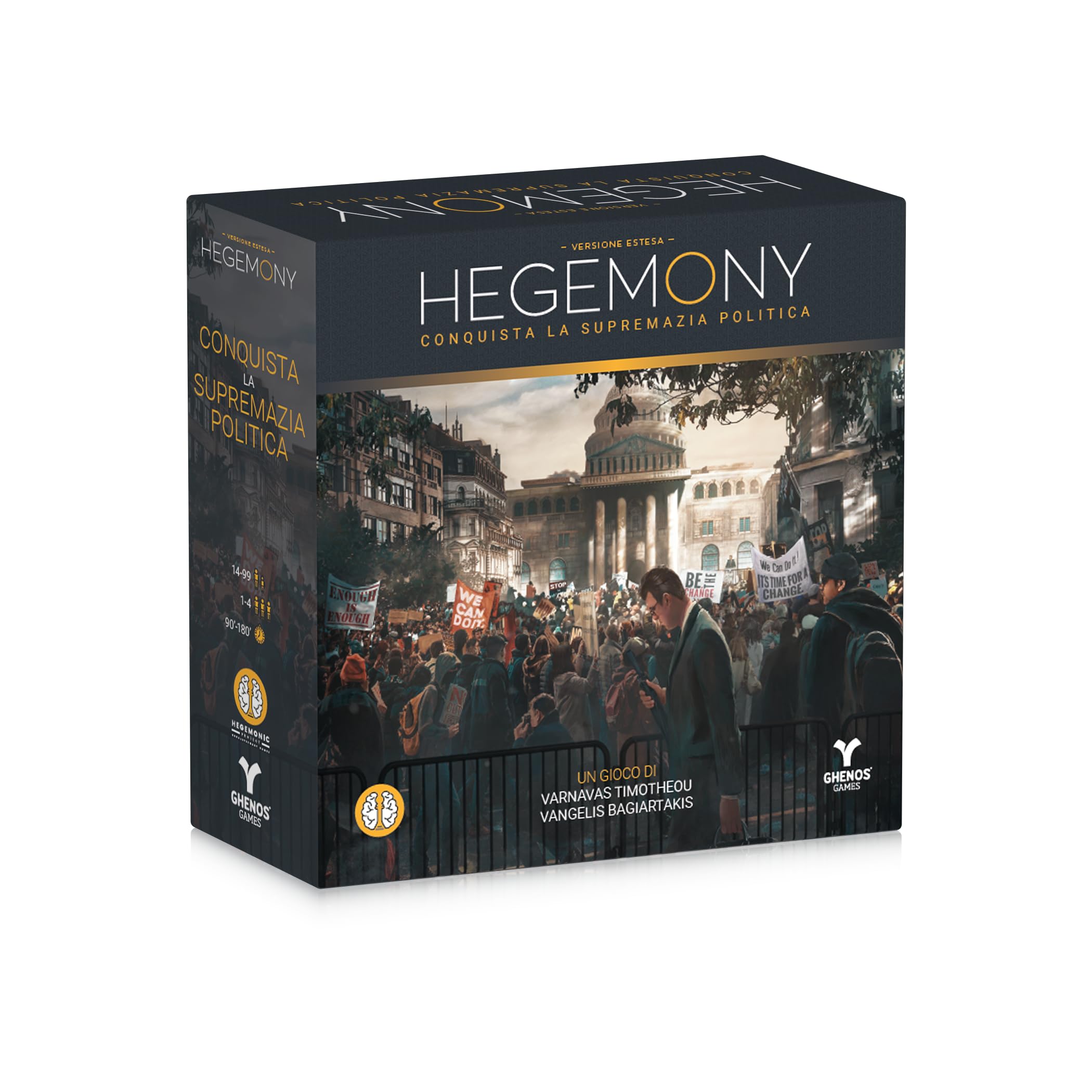 Hegemony - Versione estesa - Gioco da tavolo - 1-4 giocatori | 14+ anni | 90-180 minuti