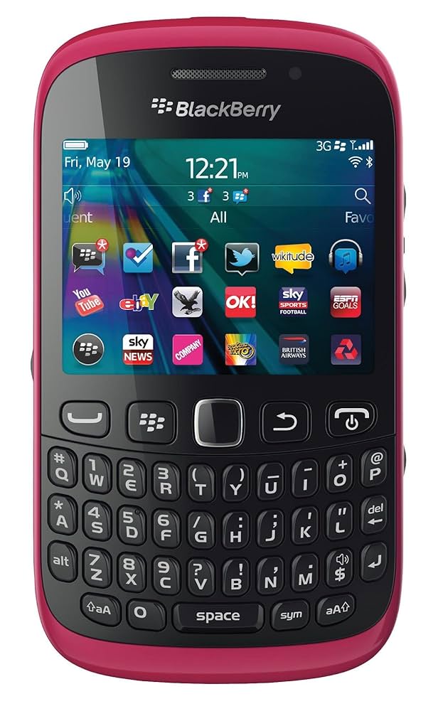 スマートフォン本体 BlackBerry Curve 9320 Blackberry 9320 Curve Unlocked GSM Quad-Band Smartphone with